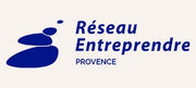Logo of Réseau Entreprendre Provence, partner of IUM Paris to support entrepreneurship in organic and natural cosmetics.